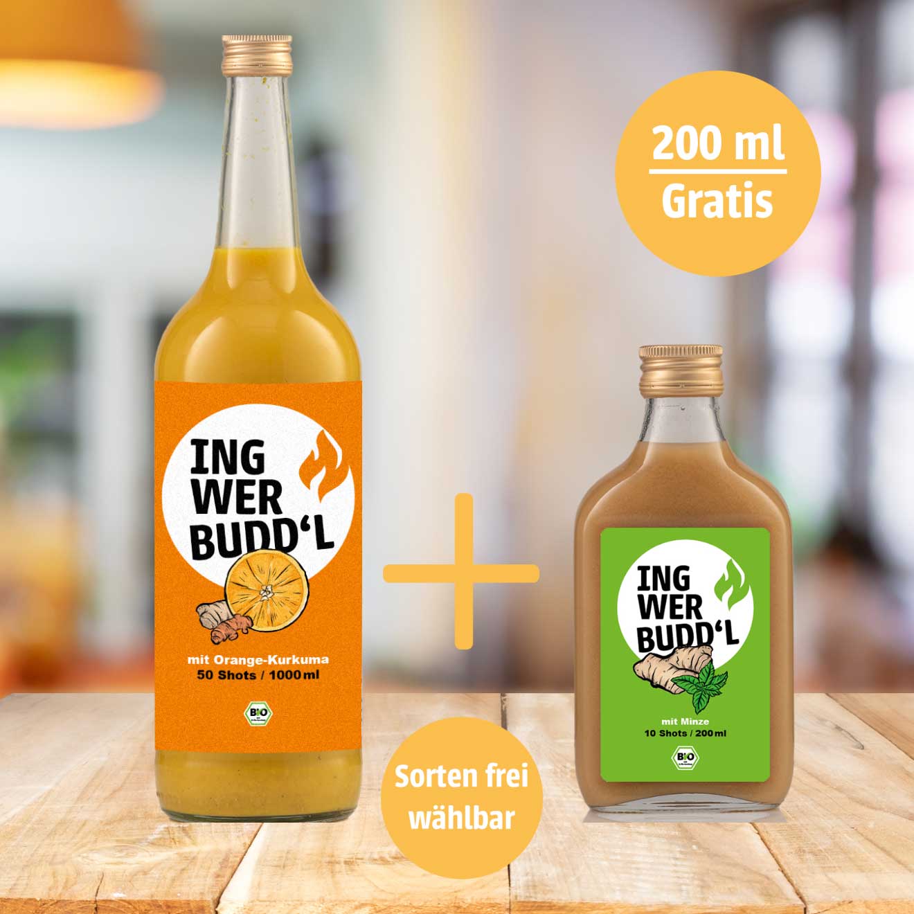 1 Liter kaufen + 200ml Gratis dazu