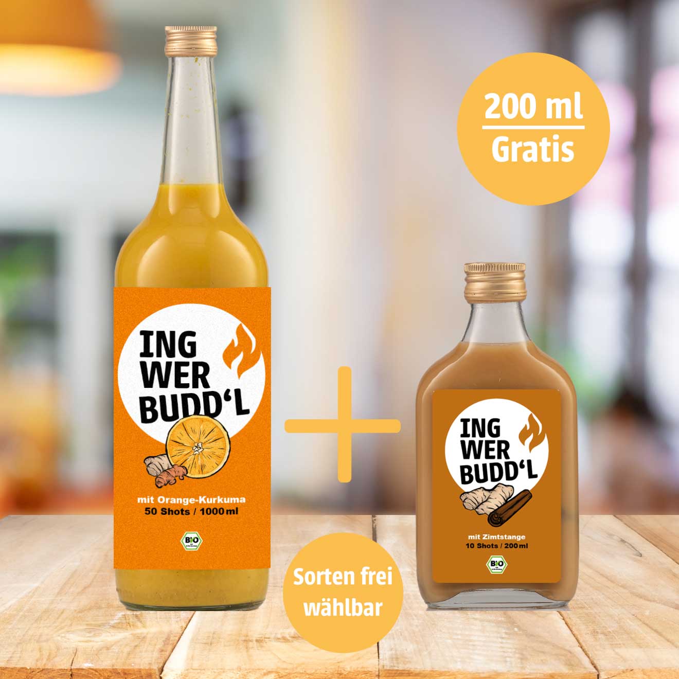 1 Liter kaufen + 200ml Gratis dazu