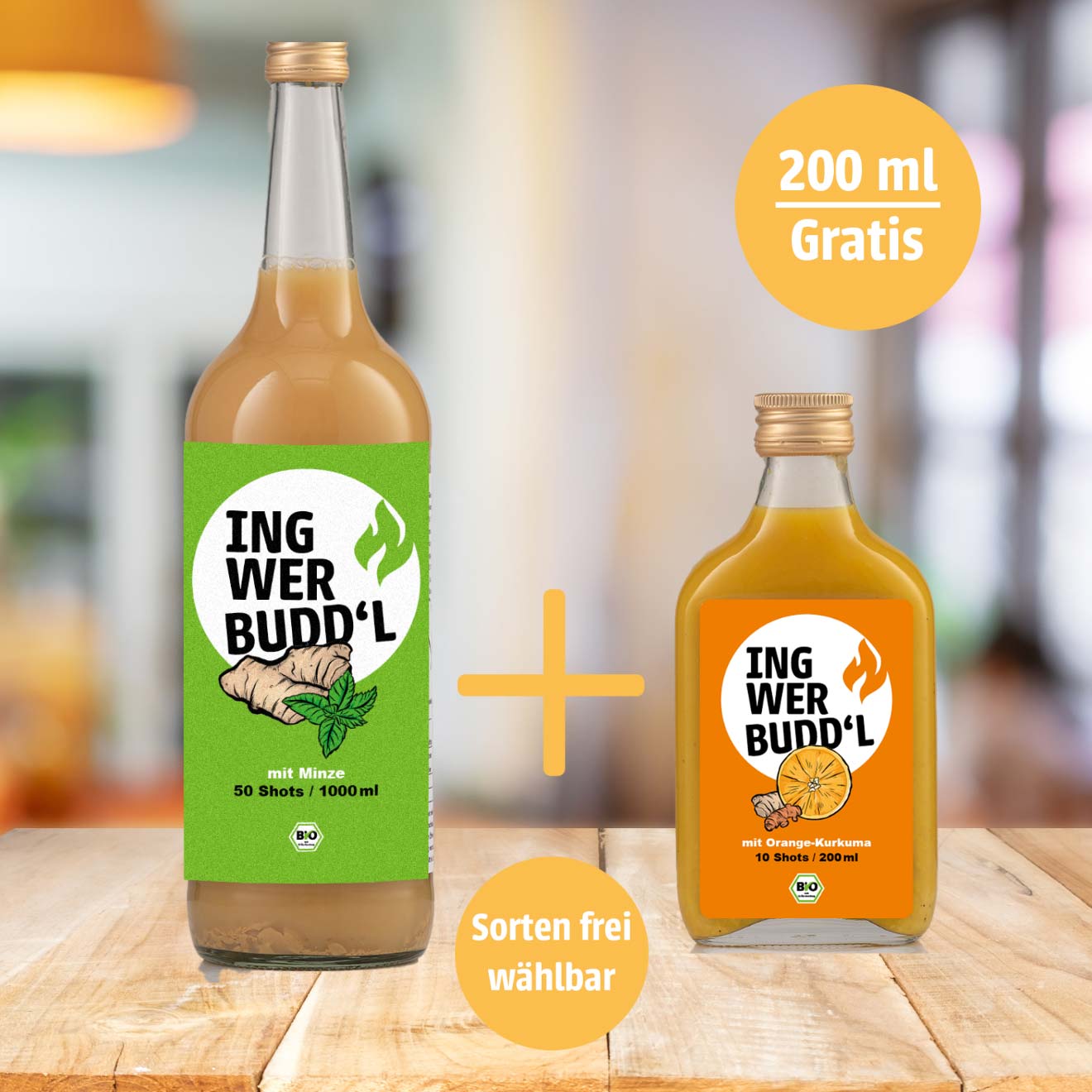 1 Liter kaufen + 200ml Gratis dazu