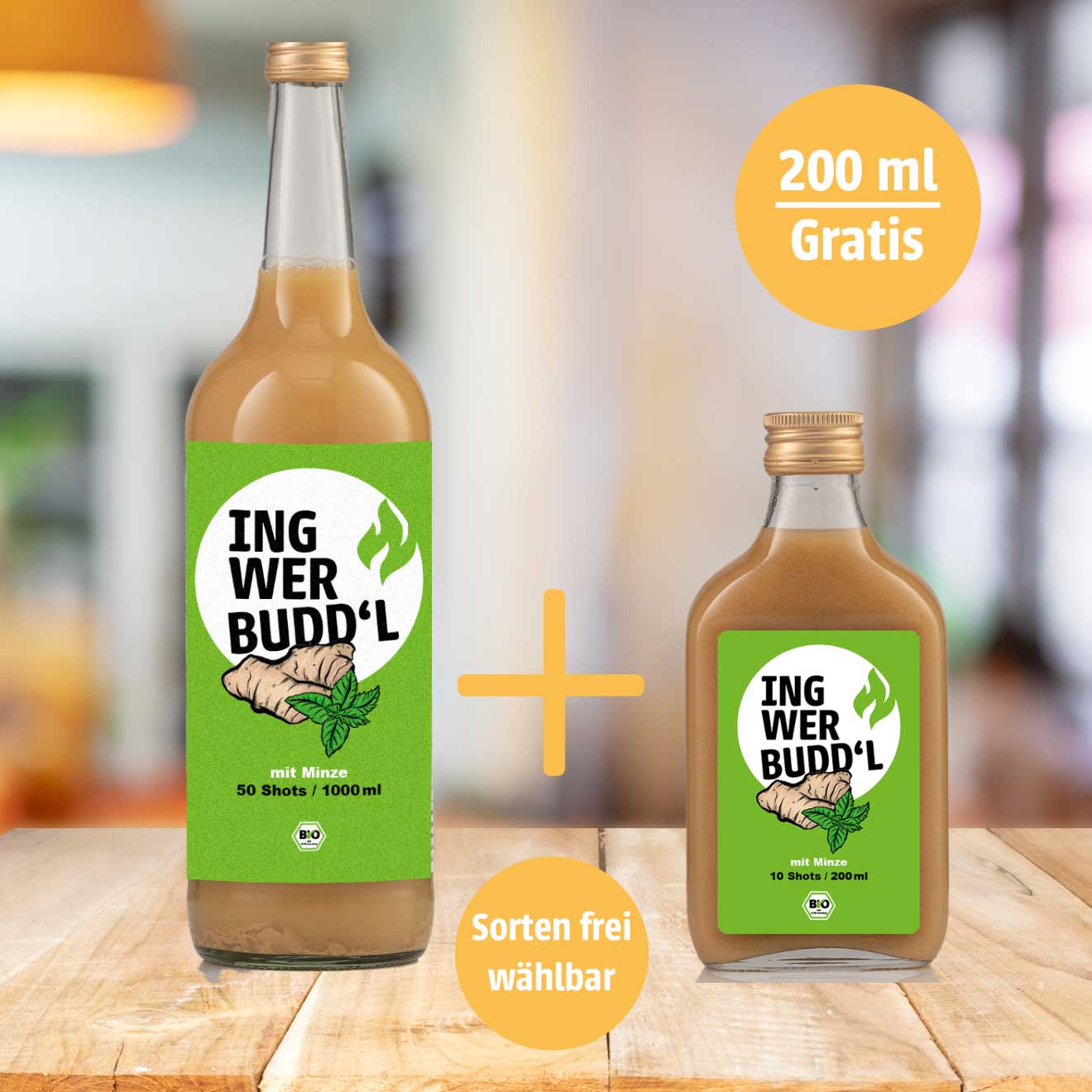 1 Liter kaufen + 200ml Gratis dazu