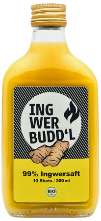 99 % Ingwersaft pur (Bio Direktsaft)