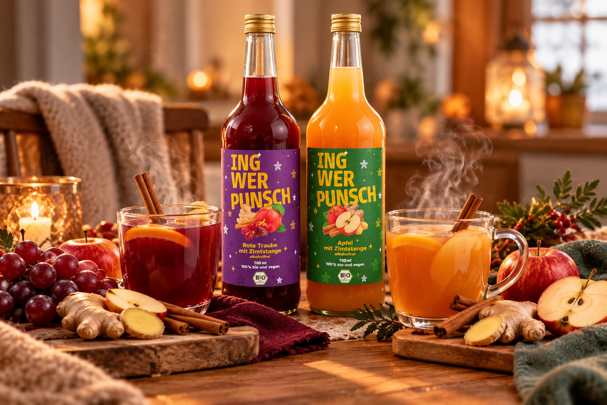 Ingwer Punsch alkoholfrei