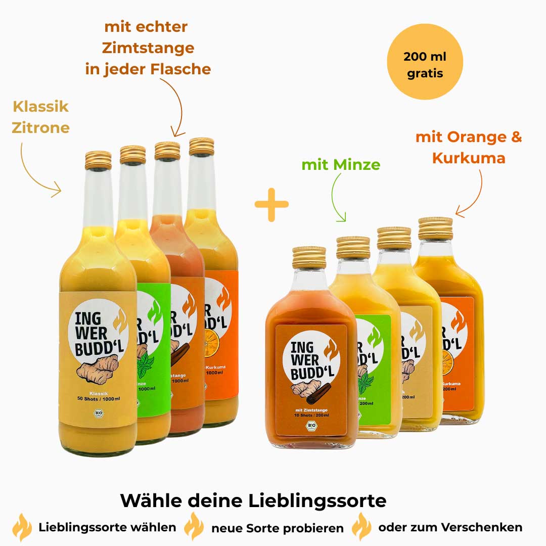 1 Liter kaufen + 200ml Gratis dazu