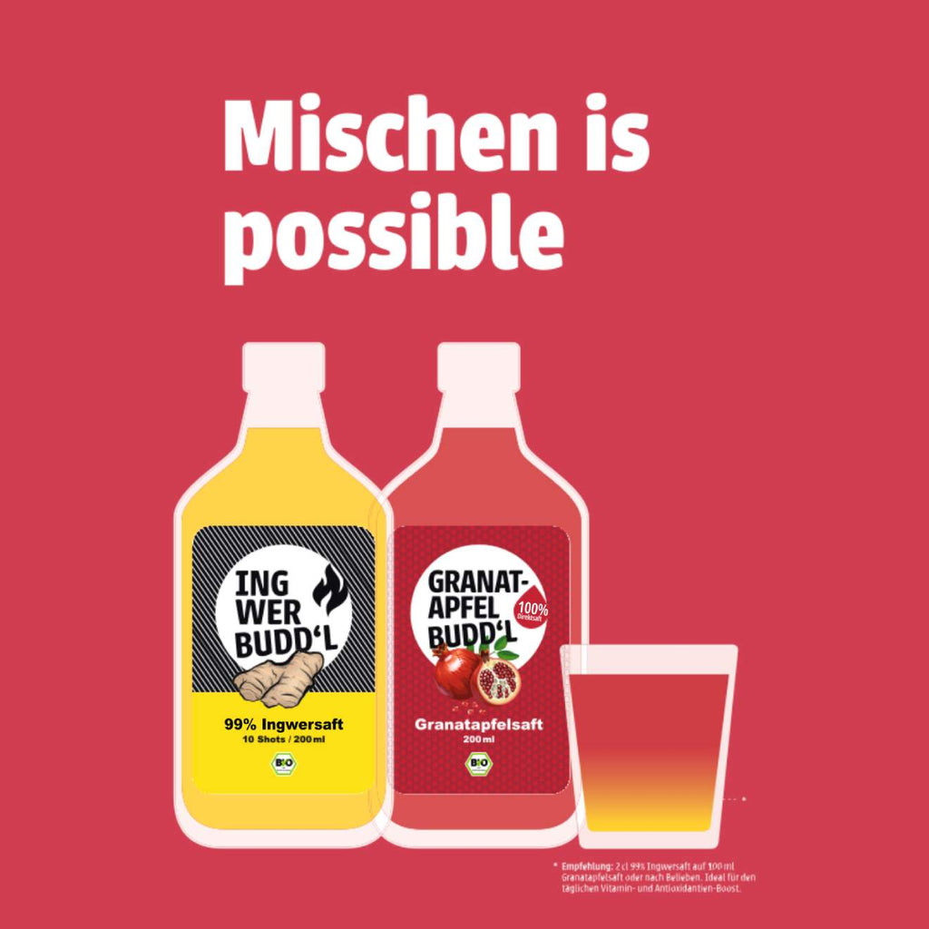 Granatafelsaft pur (Bio Direktsaft)