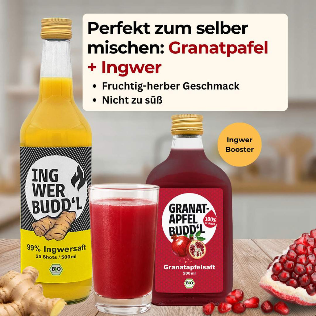 Granatafelsaft pur (Bio Direktsaft)