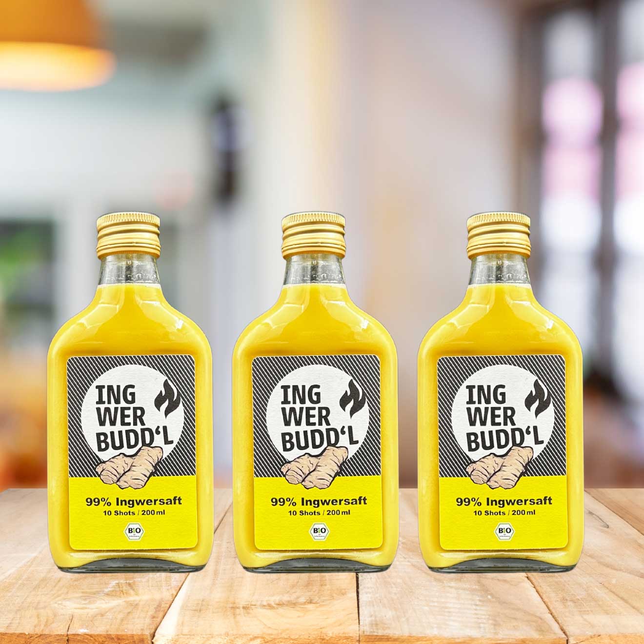 99% Ingwersaft pur