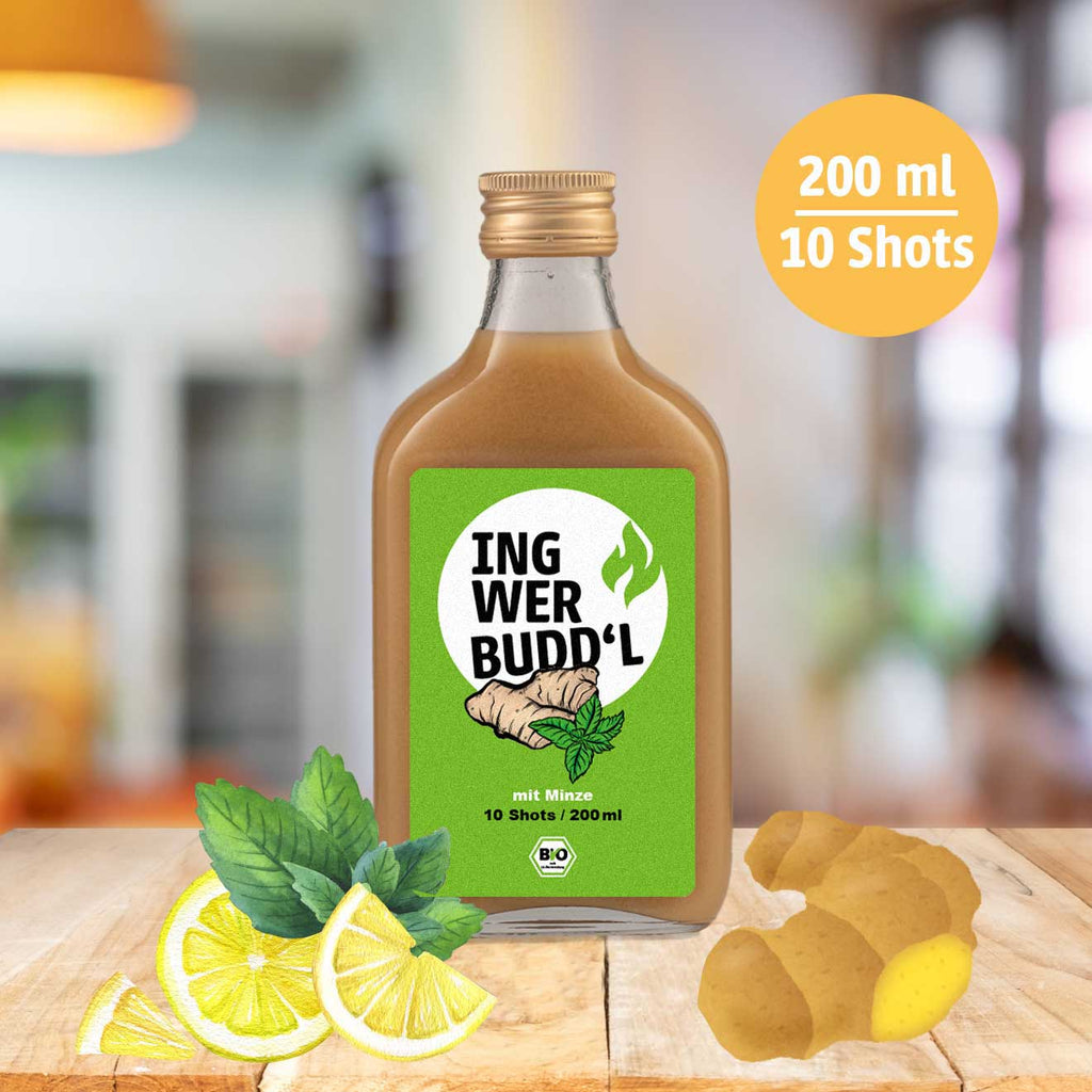 INGWER BUDD'L mit Minze