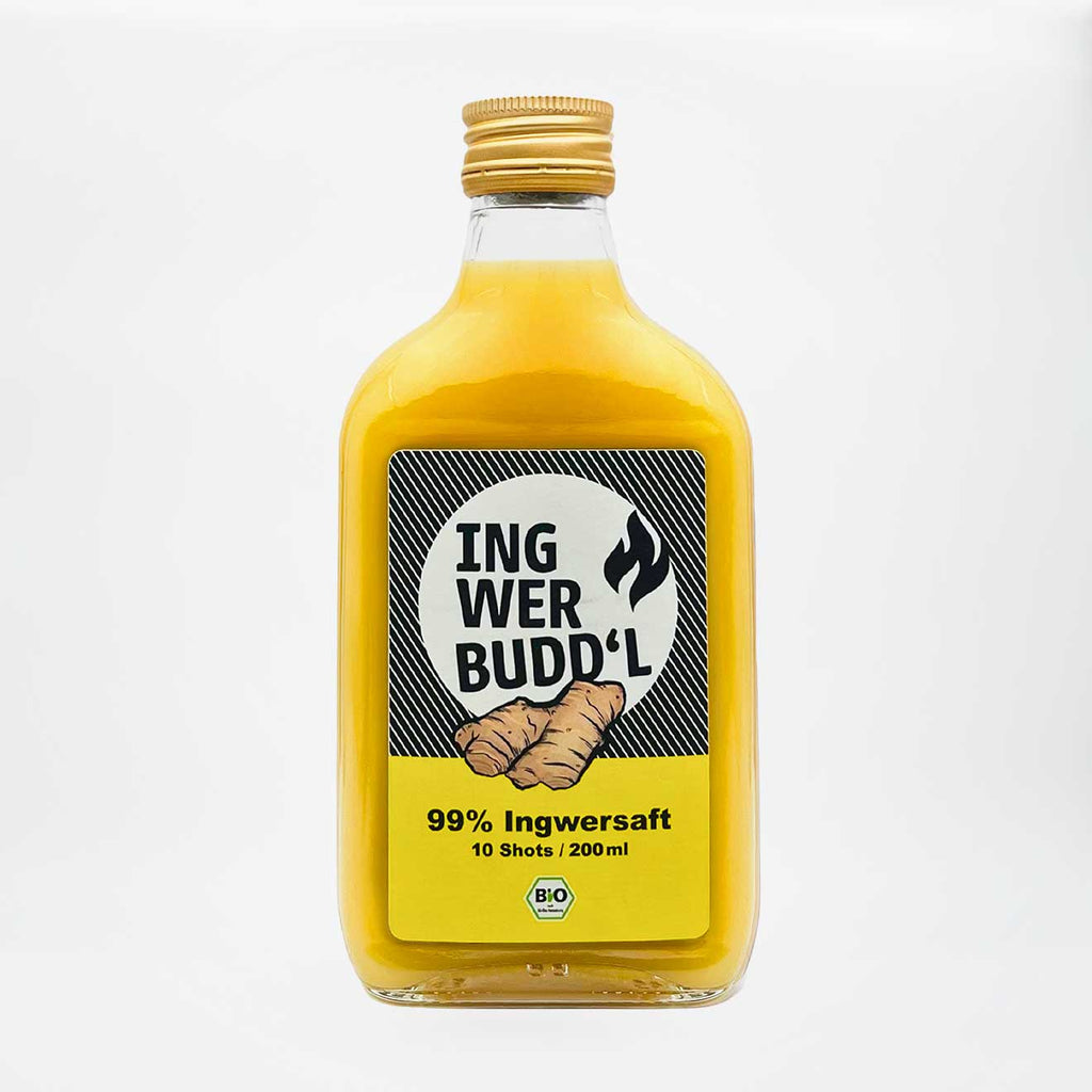 99 % Ingwersaft pur (Bio Direktsaft)