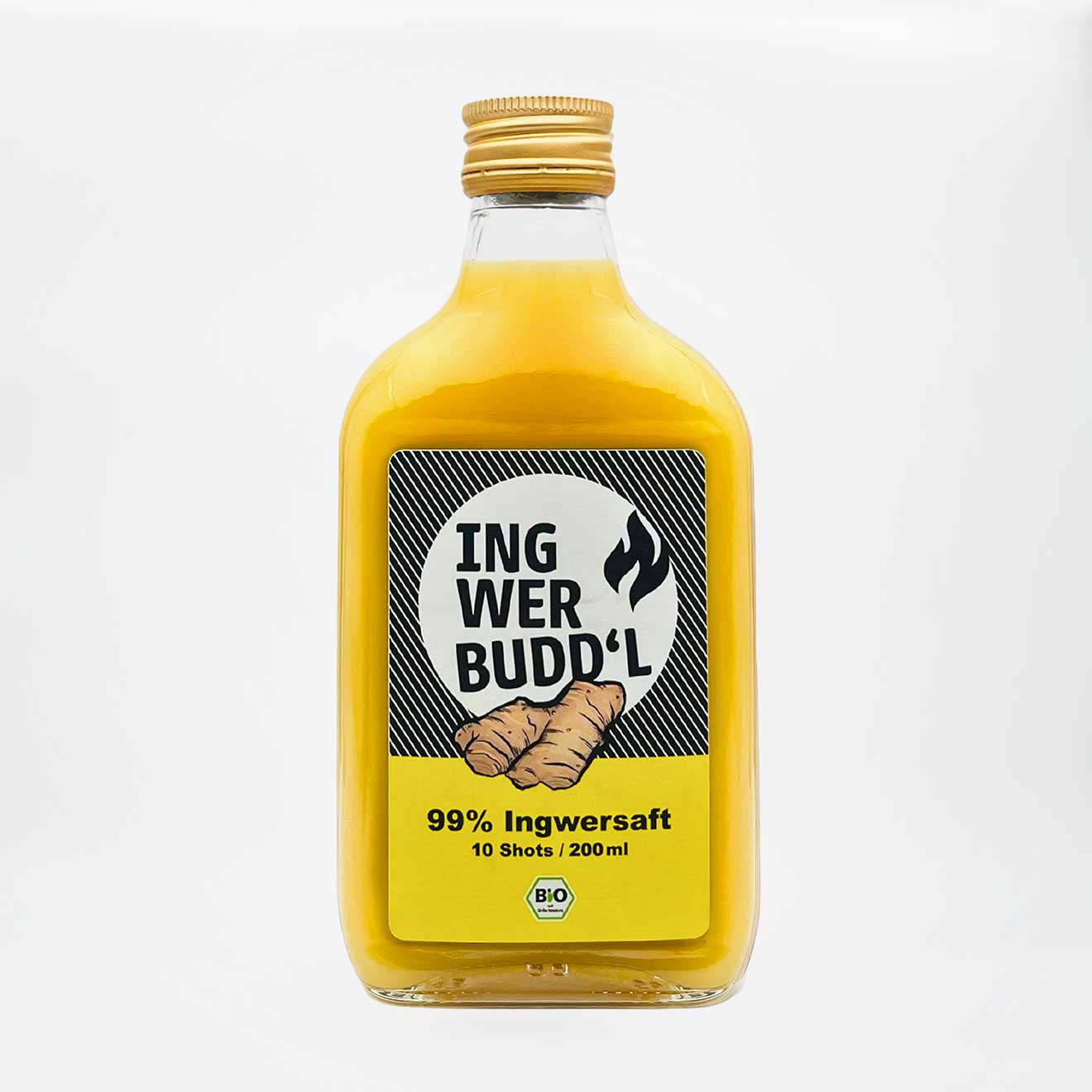 99 % Ingwersaft pur (Bio Direktsaft)