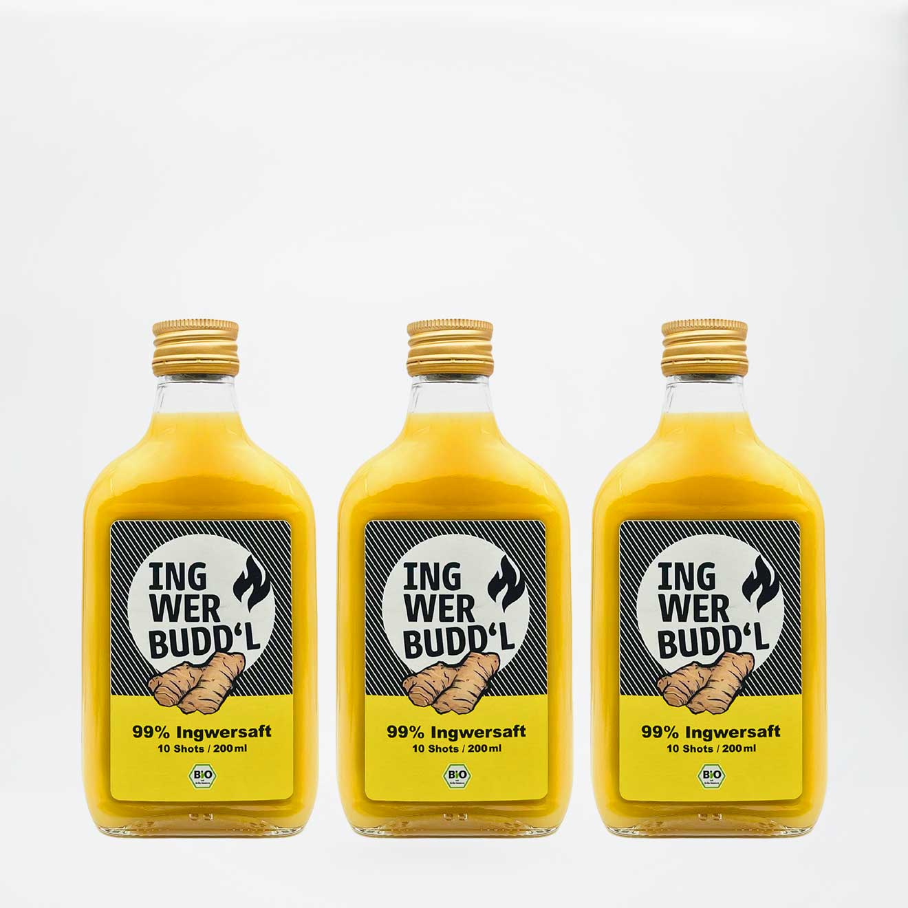 99 % Ingwersaft pur (Bio Direktsaft)