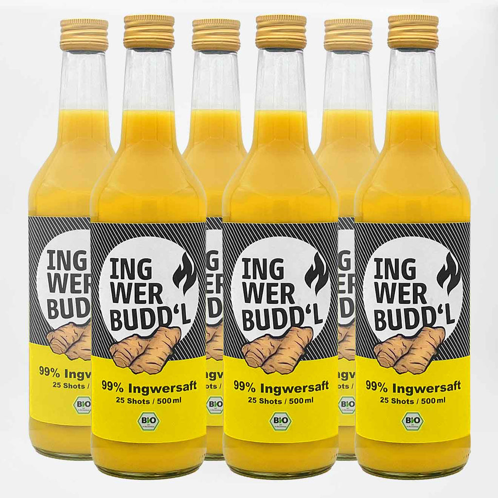 99 % Ingwersaft pur (Bio Direktsaft)