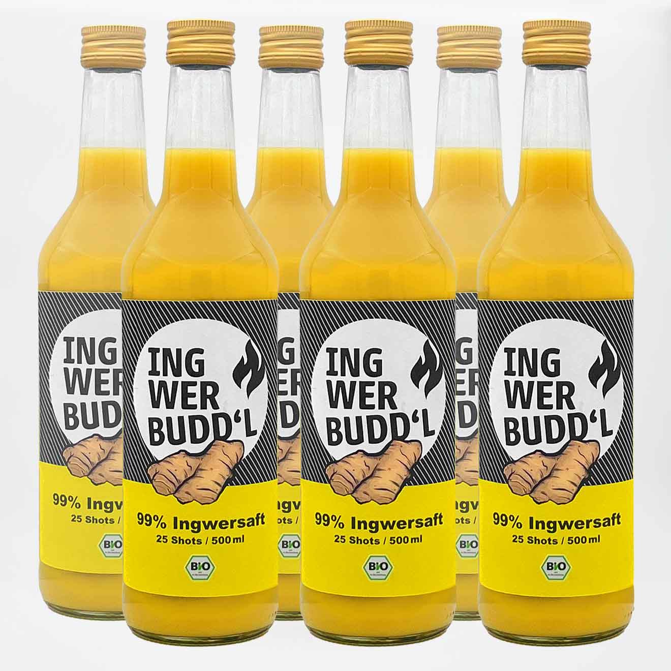 99 % Ingwersaft pur (Bio Direktsaft)