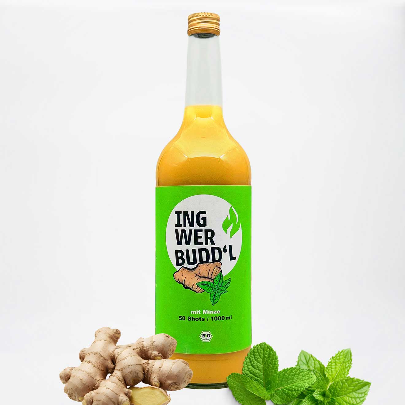 INGWER BUDD'L mit Minze