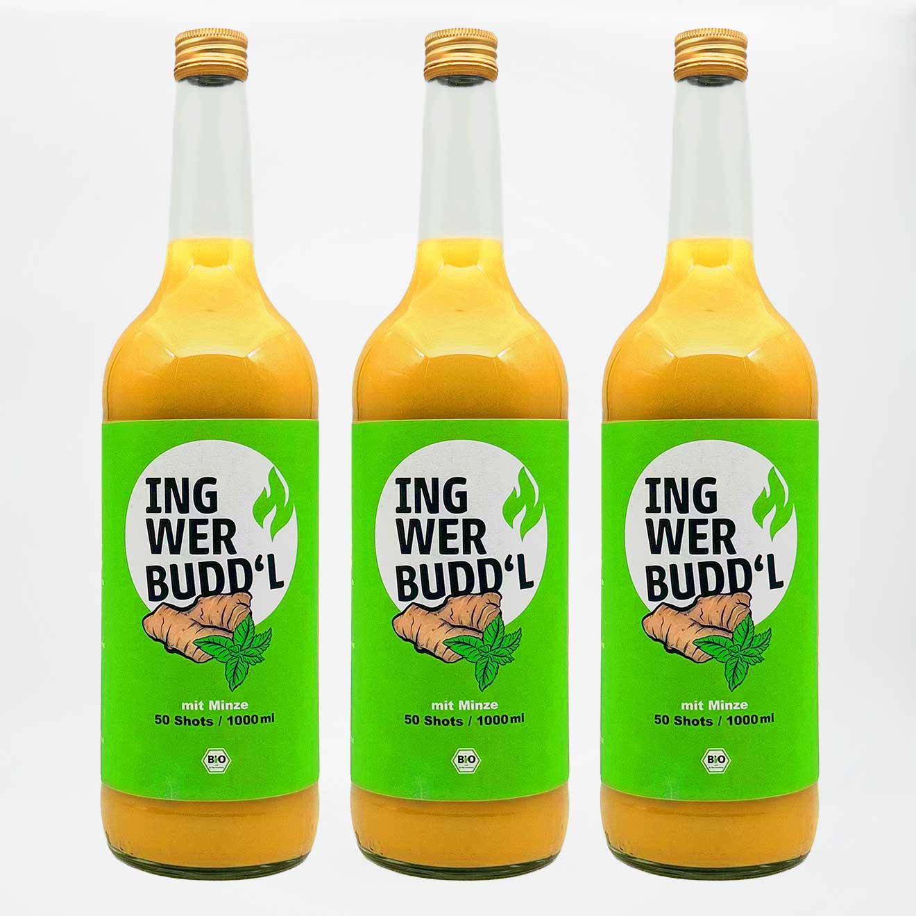 INGWER BUDD'L mit Minze