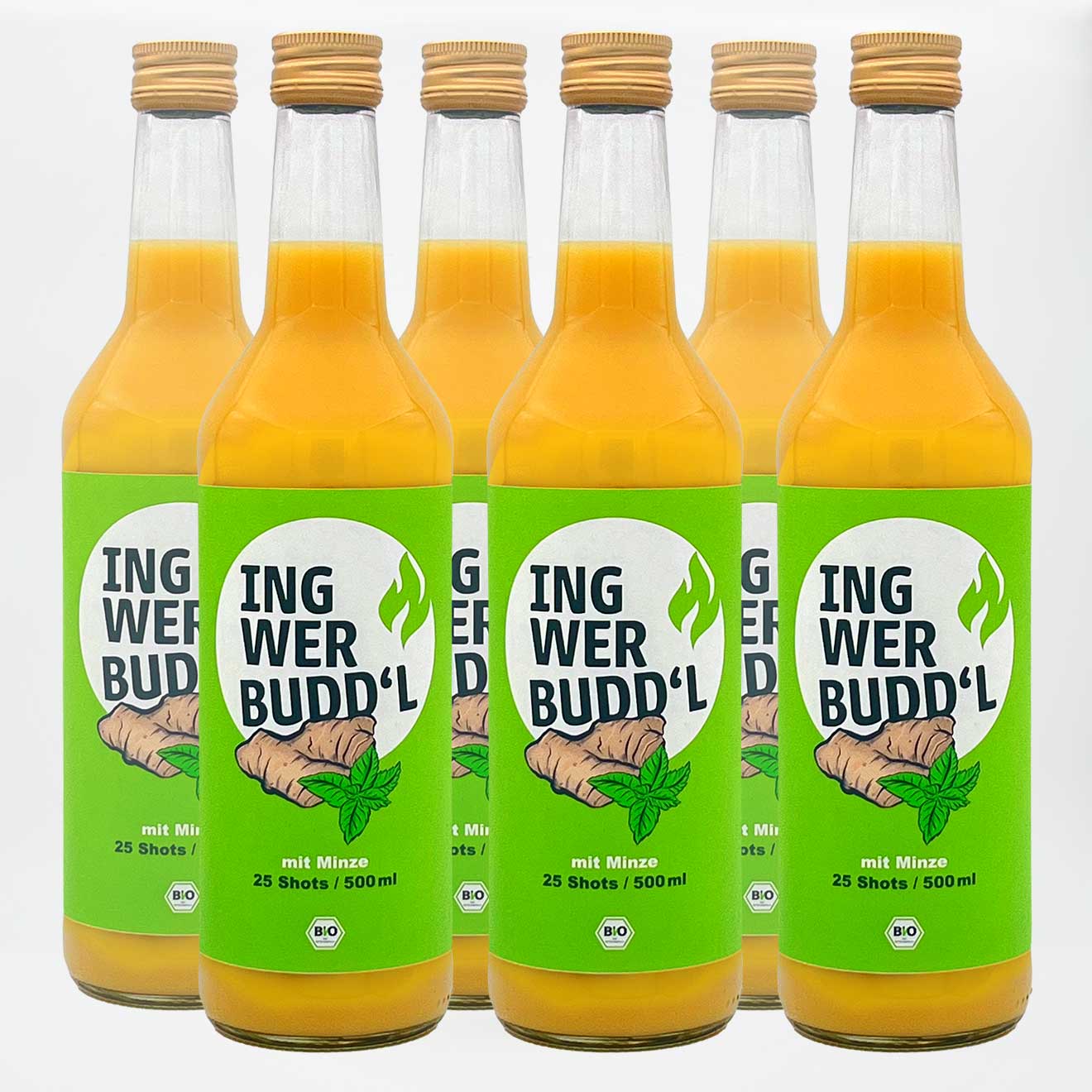 INGWER BUDD'L mit Minze