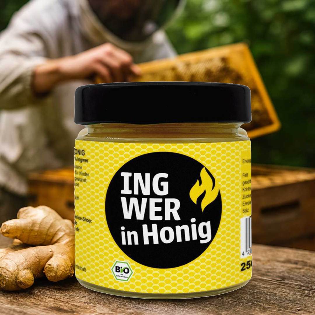 Ingwer in Honig (Bio)