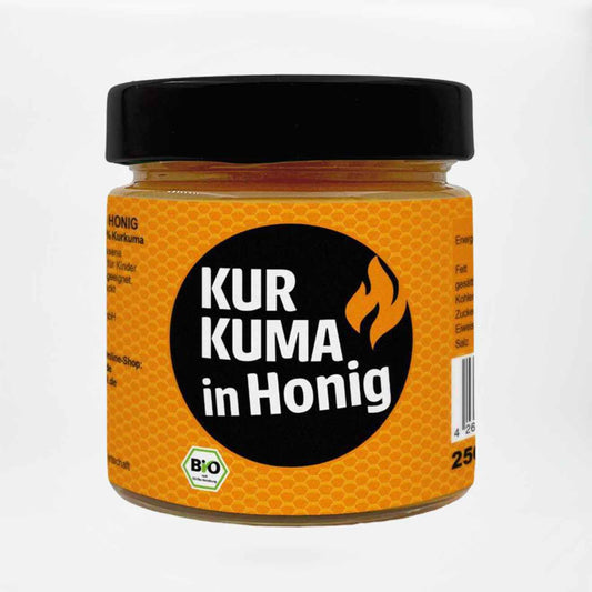 Kurkuma in Honig Bio