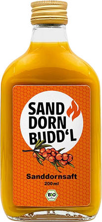 Sanddornsaft pur (Bio Direktsaft)