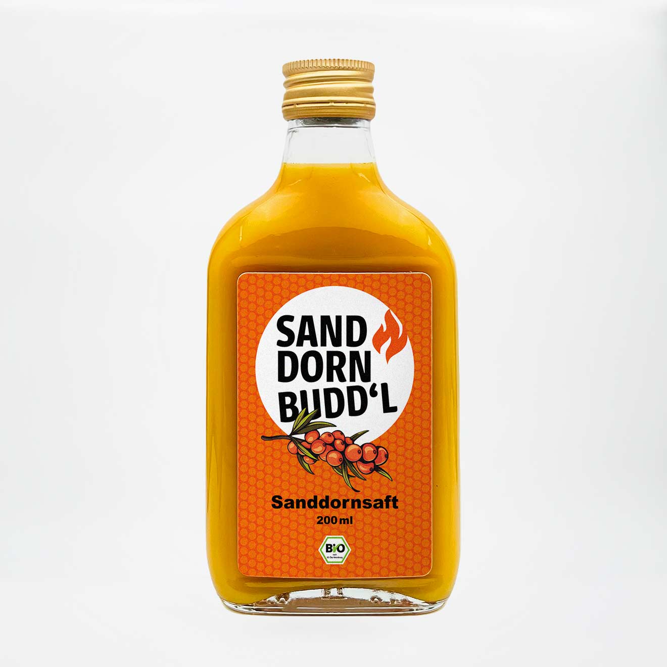 Sanddornsaft pur (Bio Direktsaft)