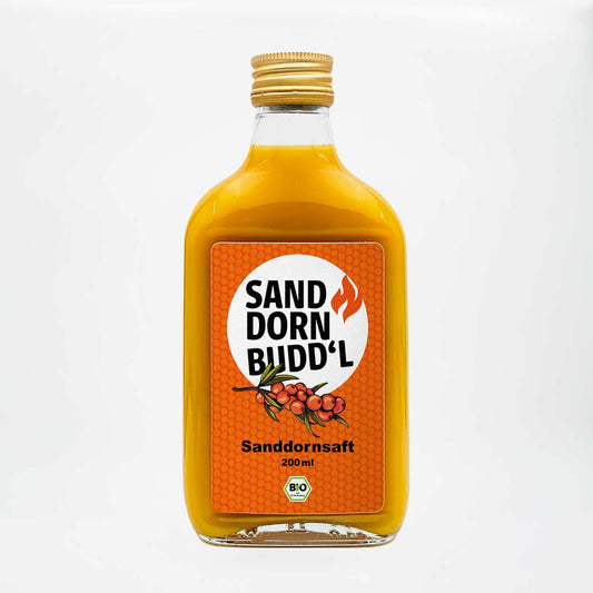 Sanddornsaft pur (Bio Direktsaft)