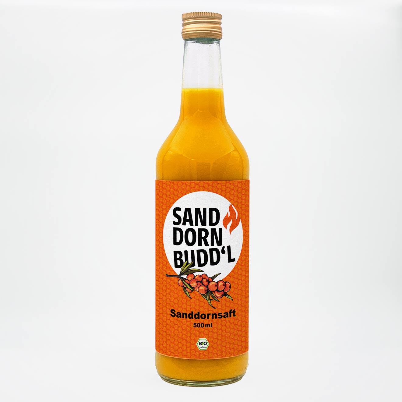 Sanddornsaft pur (Bio Direktsaft)