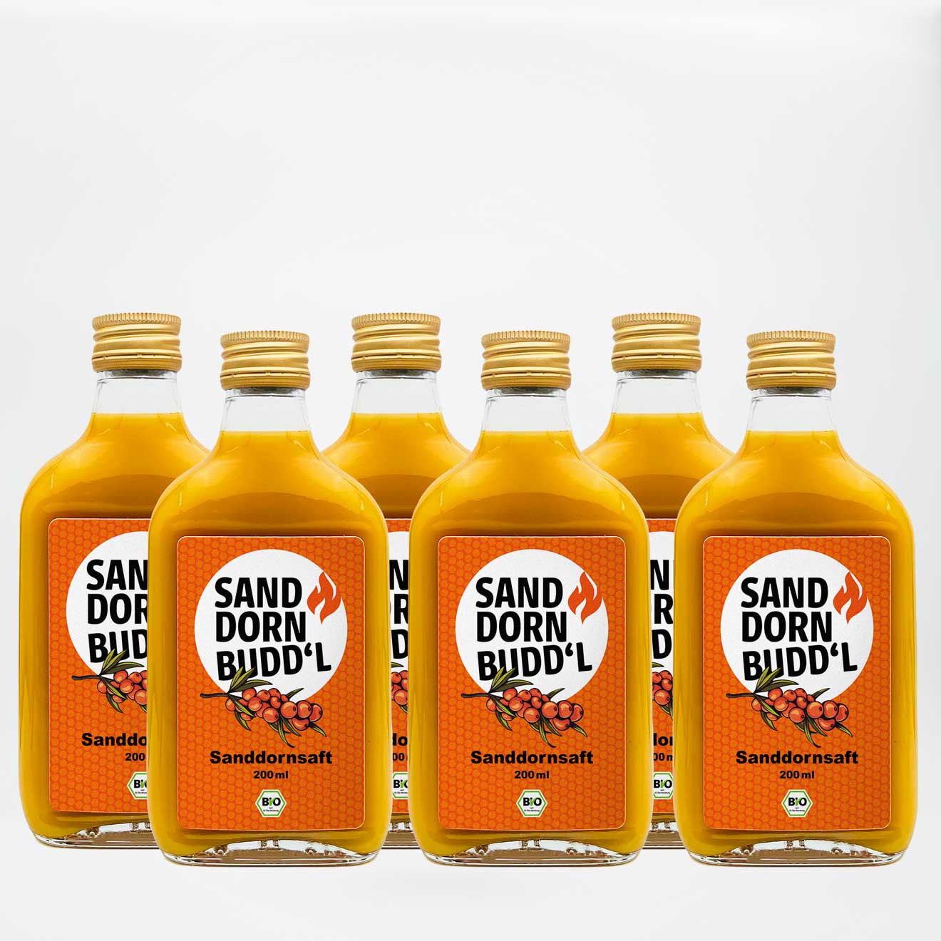 Sanddornsaft pur (Bio Direktsaft)